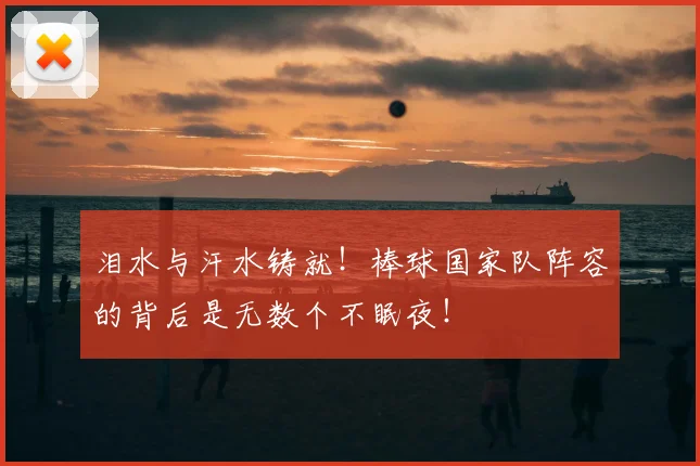 泪水与汗水铸就！棒球国家队阵容的背后是无数个不眠夜！